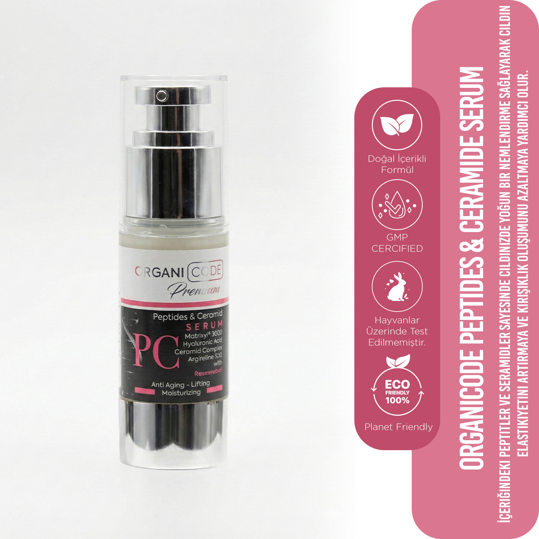 ORGANICODE PEPTIDES & CERAMID SERUM