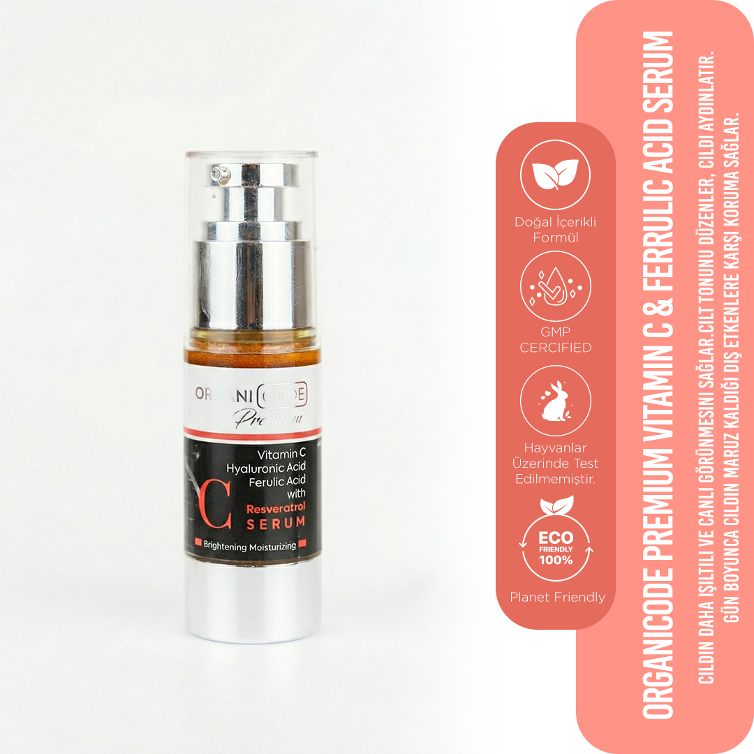 ORGANICODE VITAMIN C & FERILIC ACID SERUM