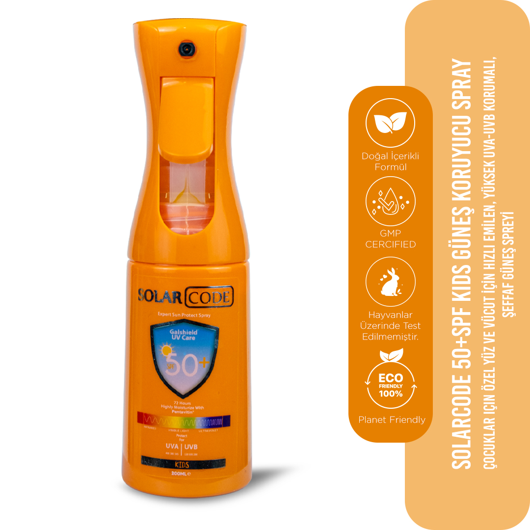 SOLARCODE 50+SPF KİDS SPRAY