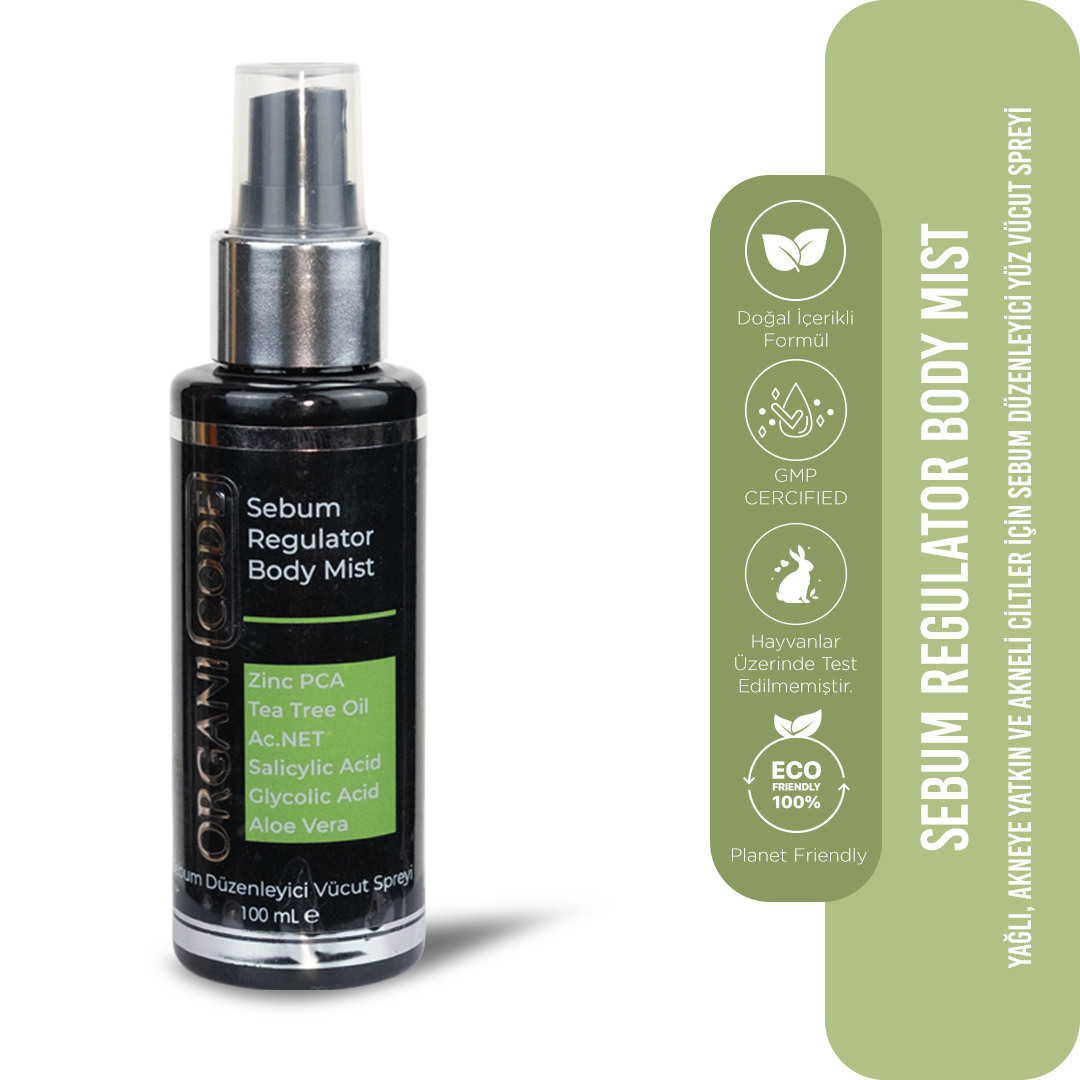 ORGANICODE SEBUM REGULATOR BODY MIST