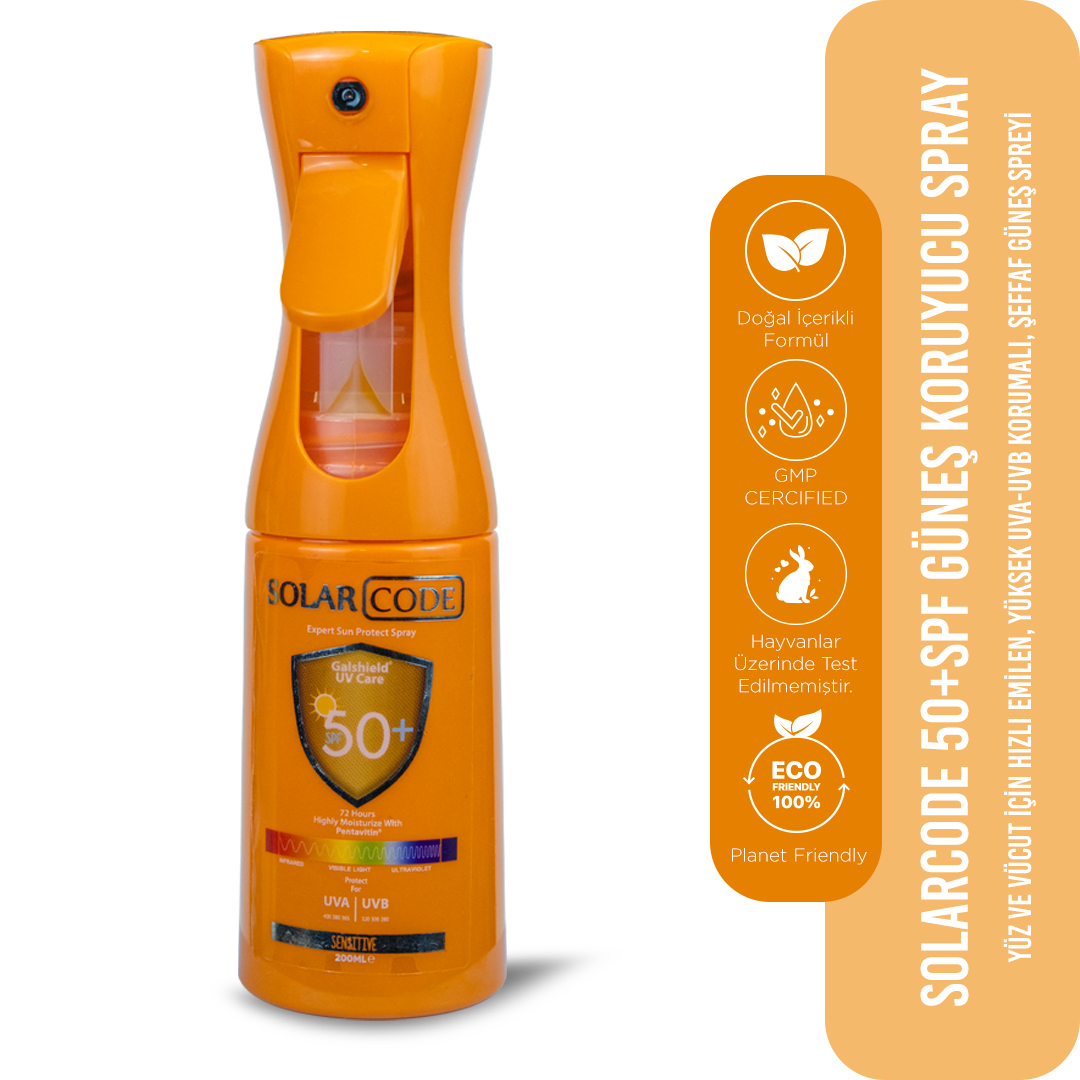 SOLARCODE 50+ SPF SUN SPRAY