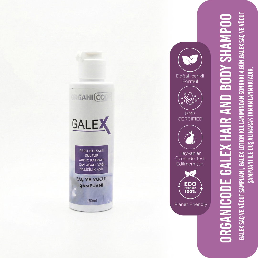 ORGANICODE GALEX HAIR AND BODY SHAMPOO